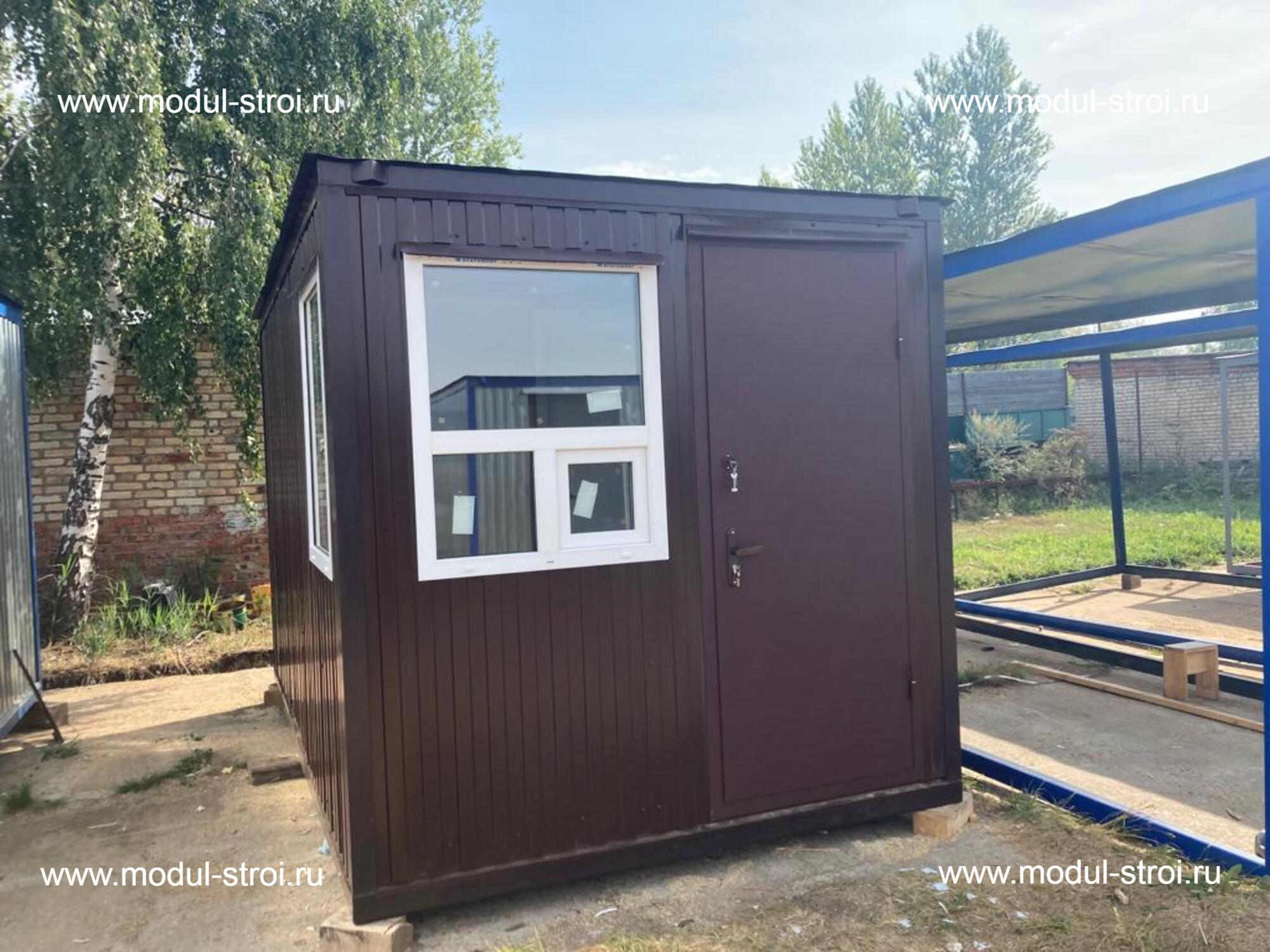 Фото постов охраны КПП