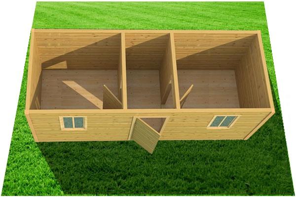 Проект бытовки – 9