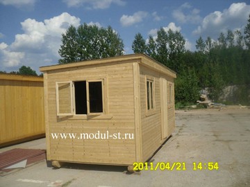 Фото деревянных бытовок 2