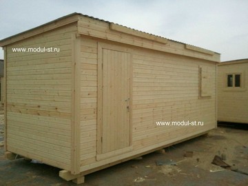 Фото деревянных бытовок 46