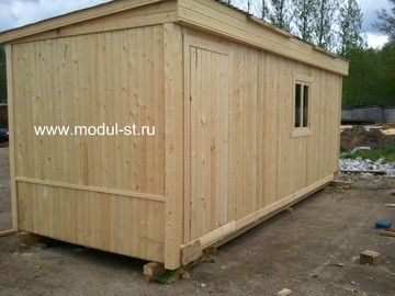 Фото деревянных бытовок 65