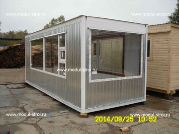 Посты охраны КПП 8