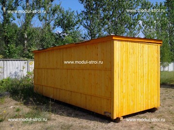 Бытовки деревянные 18